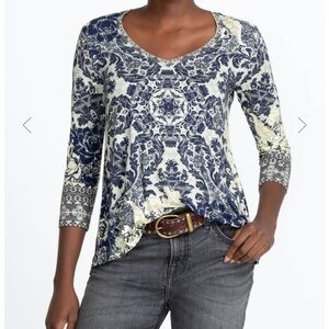 Johnny Was Filo Swing Tee